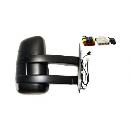 Right mirror electric convex thermal intermittent long dead antenna