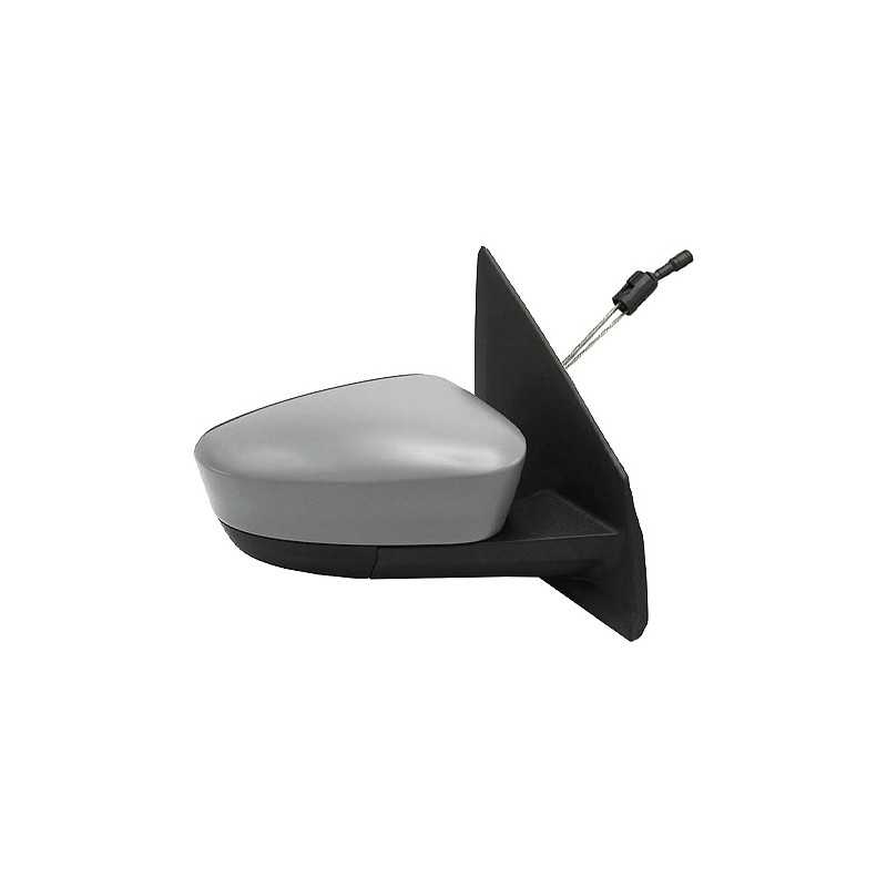 Primed convex mechanical right mirror