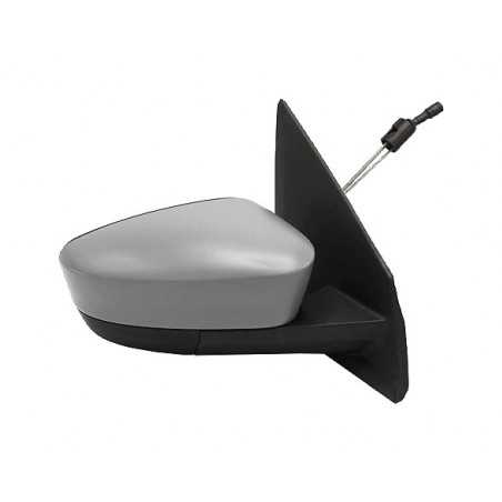 Primed convex mechanical right mirror