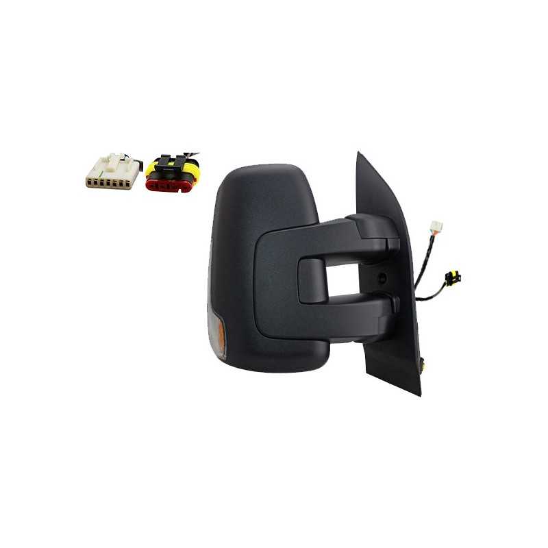 Mirror right electric convex thermal intermittent short arm