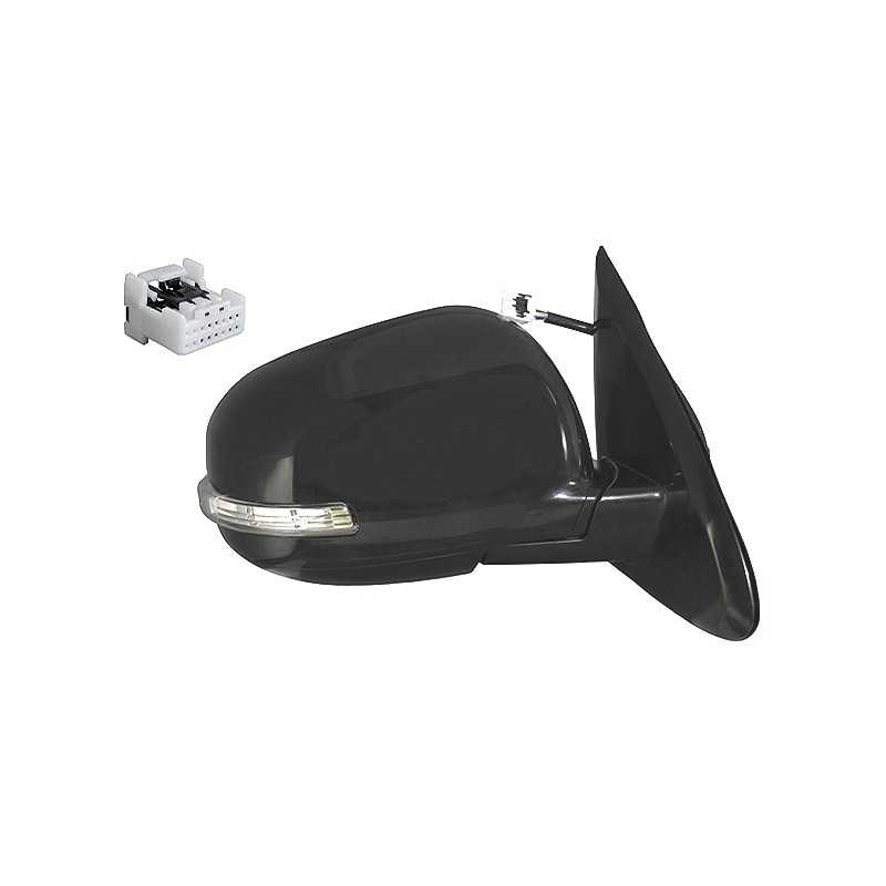 Right mirror electric convex thermal intermittent primed folding