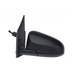 Left convex mechanical mirror