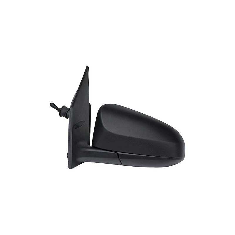 Left convex mechanical mirror
