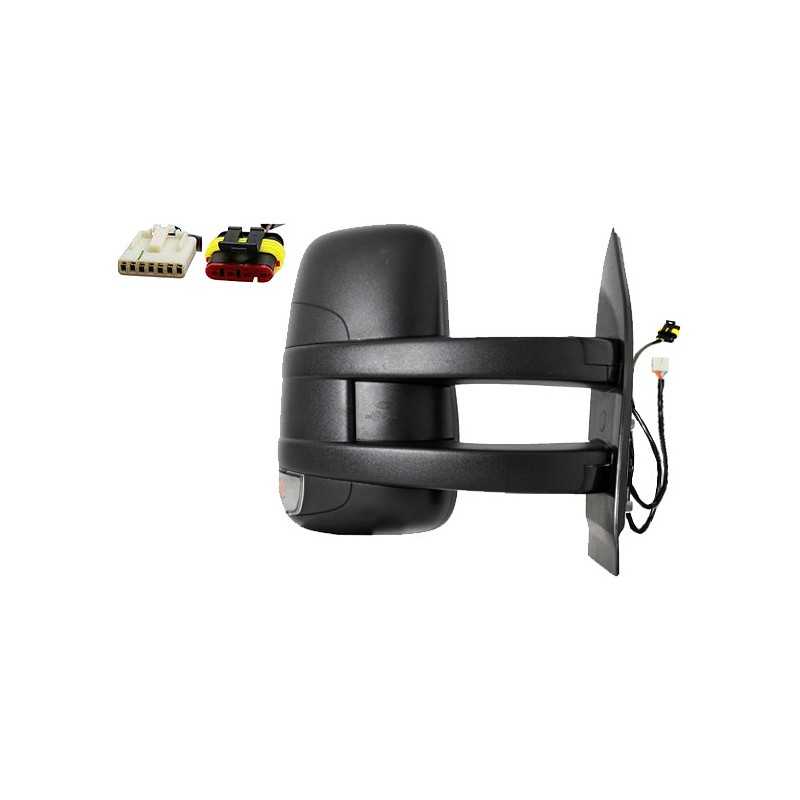 Right mirror electric convex thermal intermittent long arm