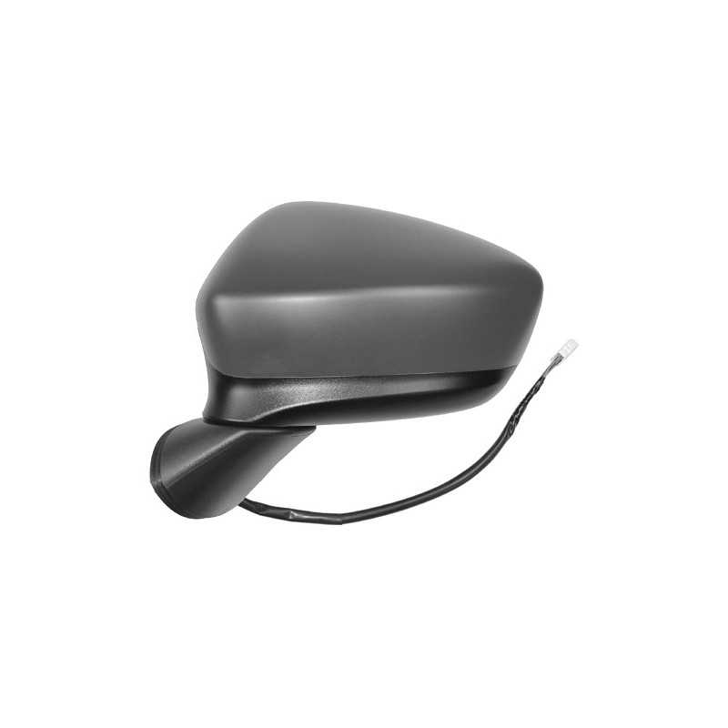 Intermittent primed thermal aspherical electric left mirror