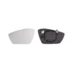 IPARLUX Recambio cristal espejo retrovisor con base izquierdo convexo termico 31910901
