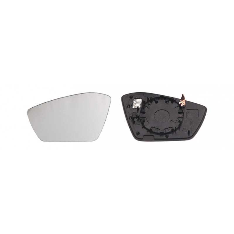 IPARLUX Recambio cristal espejo retrovisor con base izquierdo convexo termico 31910901