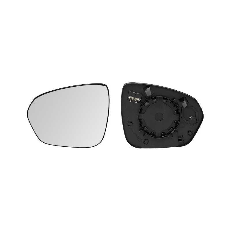 IPARLUX Recambio cristal espejo retrovisor con base izquierdo convexo termico 31251101