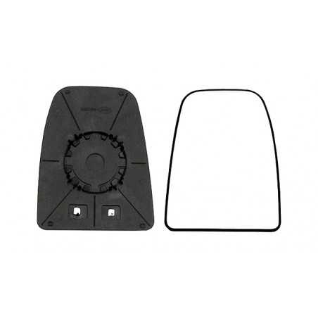 IPARLUX Recambio cristal espejo retrovisor con base derecho convexo termico 31421412