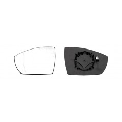IPARLUX Recambio cristal espejo retrovisor con base izquierdo asférico 31311501