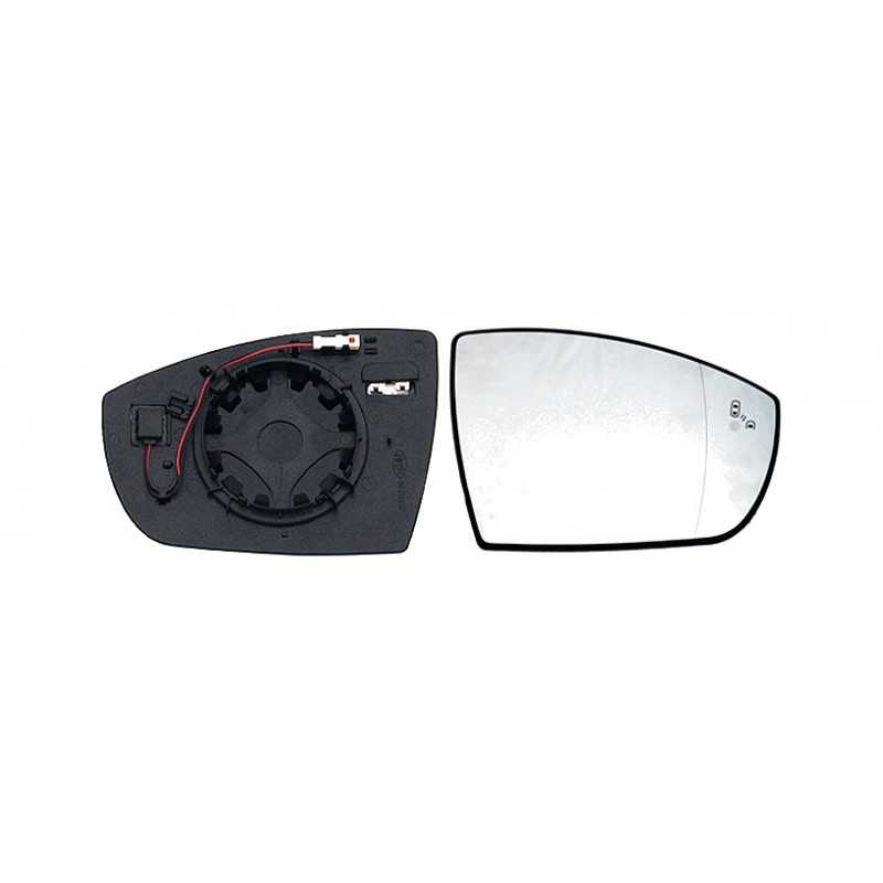 IPARLUX Recambio cristal espejo retrovisor con base derecho asférico termico side 31317112