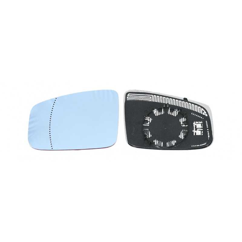 Replacement glass mirror with left base aspherical thermal blue
