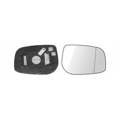 IPARLUX Recambio cristal espejo retrovisor con base derecho convexo termico 31332712