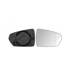 IPARLUX Recambio cristal espejo retrovisor con base derecho convexo 31340402
