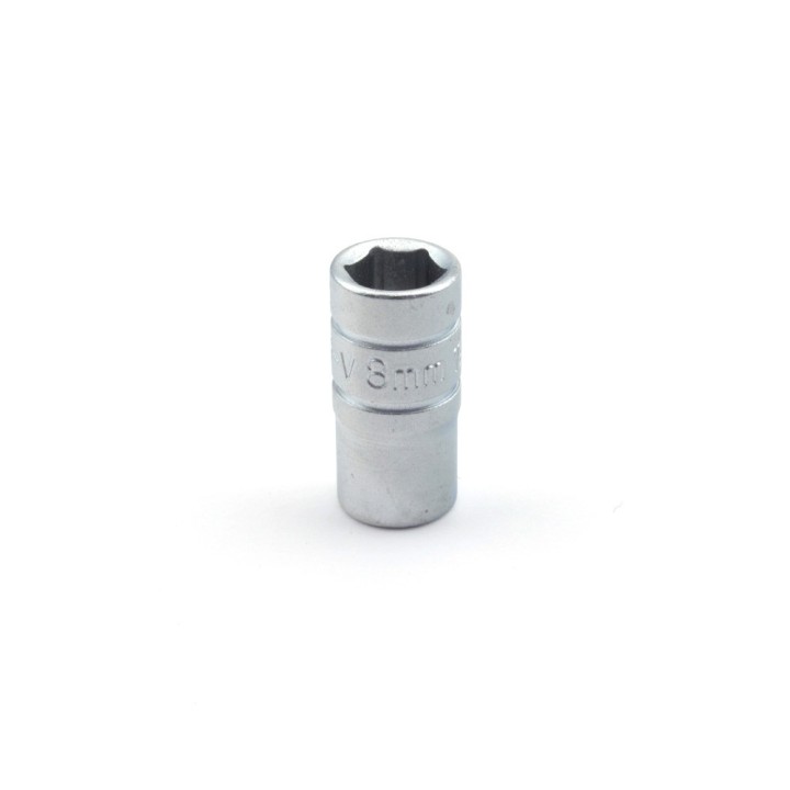 TENGTOOLS 1/4 Hex Socket Wrench - Regular Series, Metric, Chrome Vanadium, Matte Finish Size 10mm 35085VAR