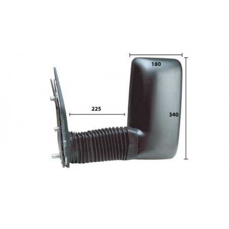 Full rear view mirror left