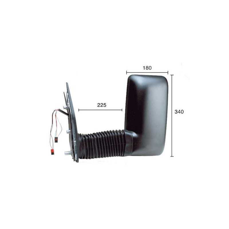 Full rear view mirror left