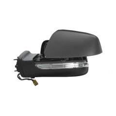 Complete left rearview mirror flashing