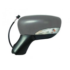 Complete left rearview mirror flashing