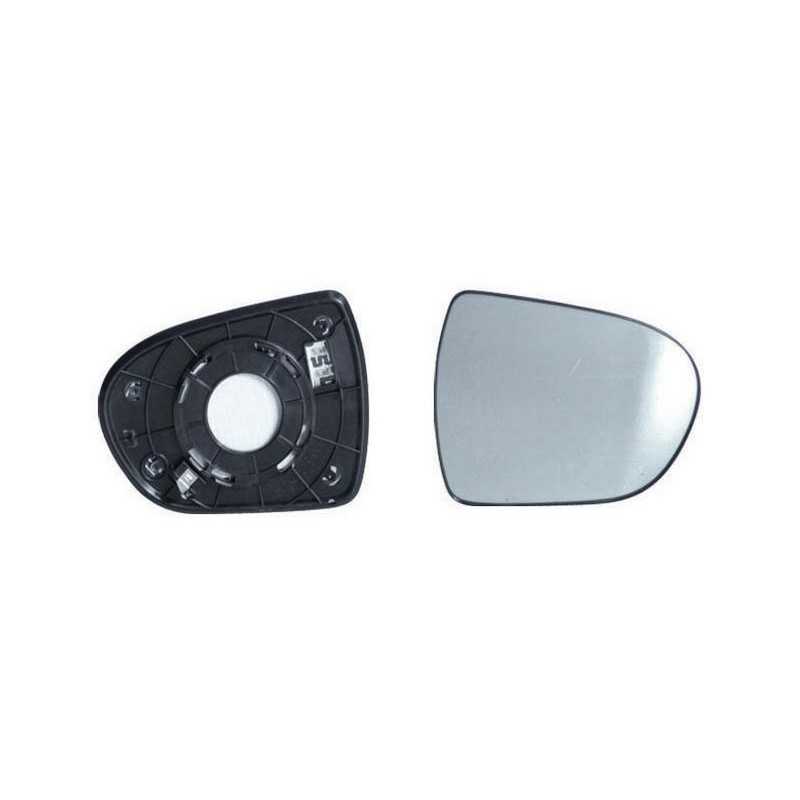 Glass rear mirrow replacement with base right