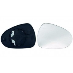 Glass rear mirrow replacement with base right
