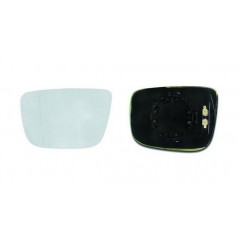 Glass rear mirrow replacement with base left