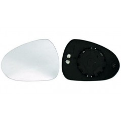 Glass rear mirrow replacement with base left