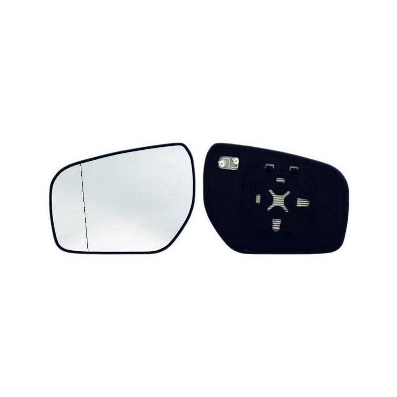Glass rear mirrow replacement with base left