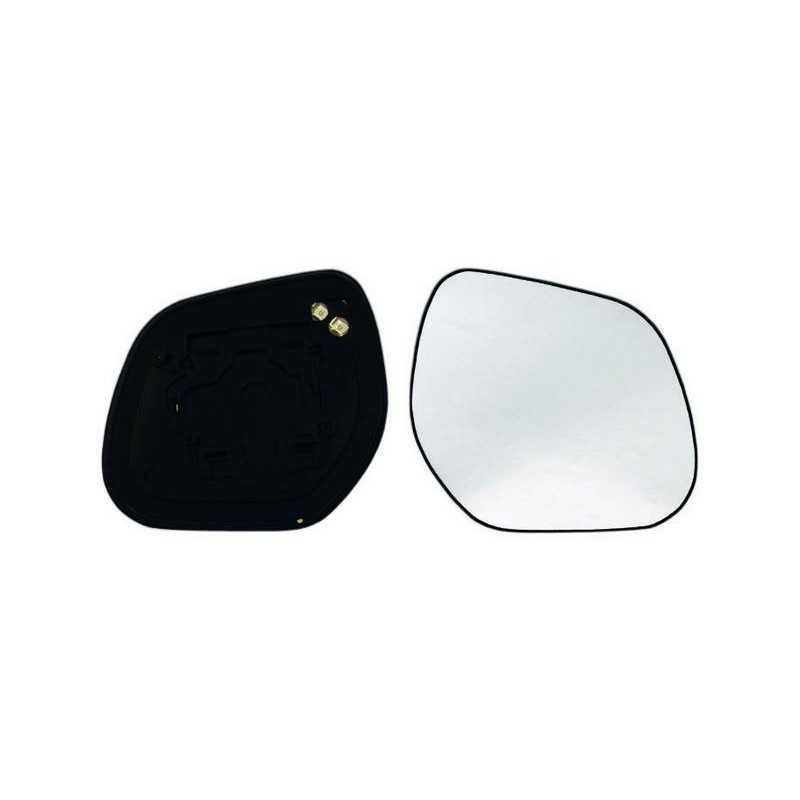 Glass rear mirrow replacement with base right