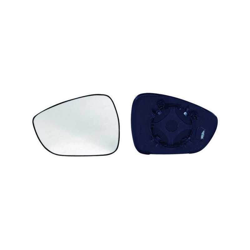 Glass rear mirrow replacement with base left