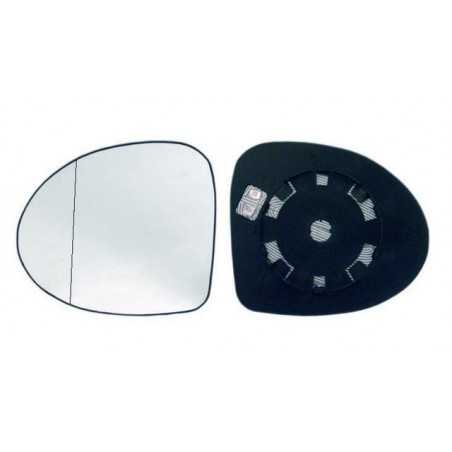 Glass rear mirrow replacement with base left