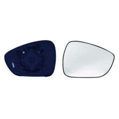 Glass rear mirrow replacement with base right