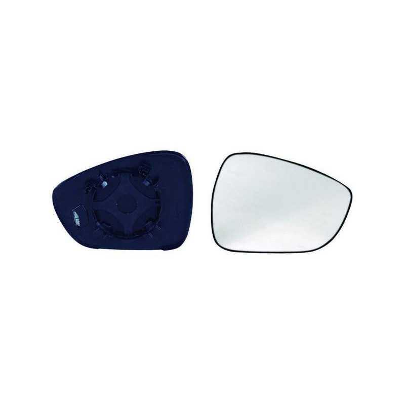Glass rear mirrow replacement with base right