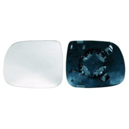 Glass rear mirrow replacement with base left