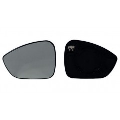 Glass rear mirrow replacement with base left
