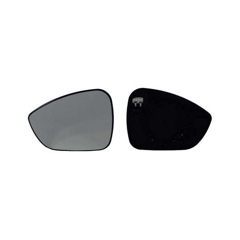 Glass rear mirrow replacement with base left