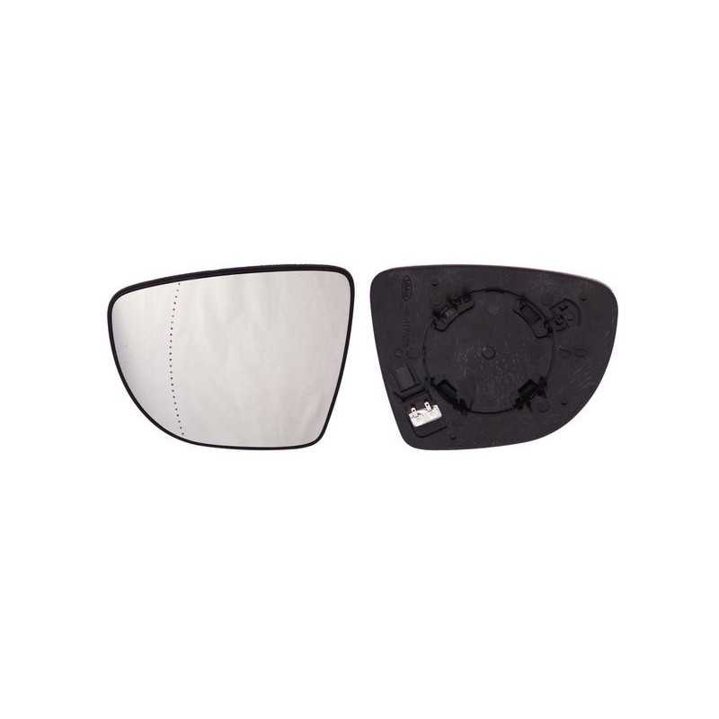 Glass rear mirrow replacement with base left