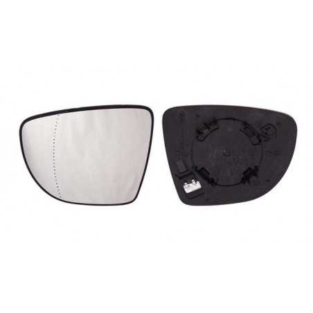 Glass rear mirrow replacement with base left