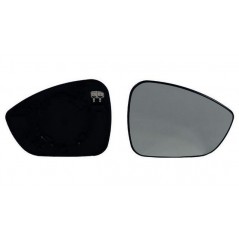 Glass rear mirrow replacement with base right