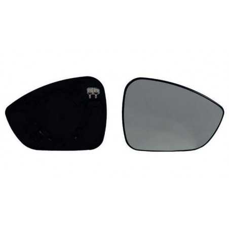 Glass rear mirrow replacement with base right