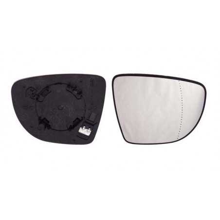 Glass rear mirrow replacement with base right