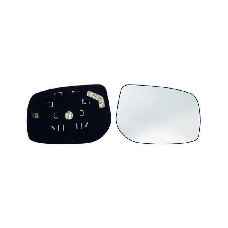Glass rear mirrow replacement with base right