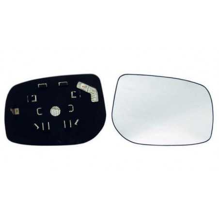 Glass rear mirrow replacement with base right