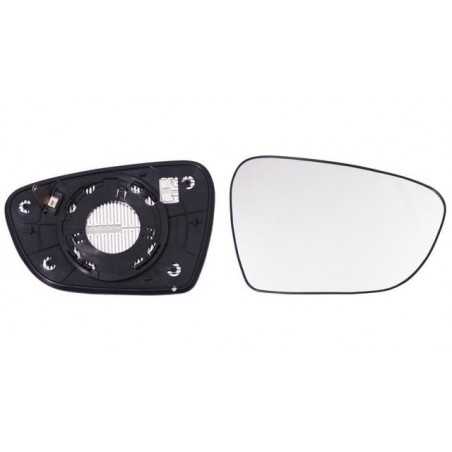 Glass rear mirrow replacement with base right