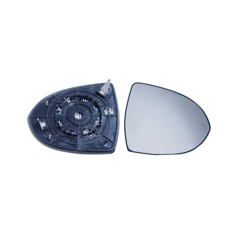 Glass rear mirrow replacement with base right