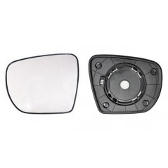 Glass rear mirrow replacement with base left