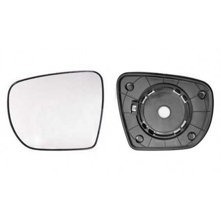 Glass rear mirrow replacement with base left