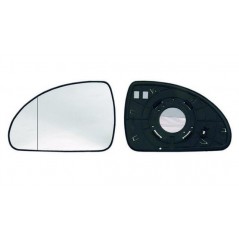 Glass rear mirrow replacement with base left