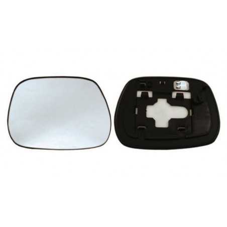Glass rear mirrow replacement with base left