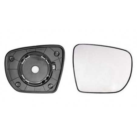 Glass rear mirrow replacement with base right